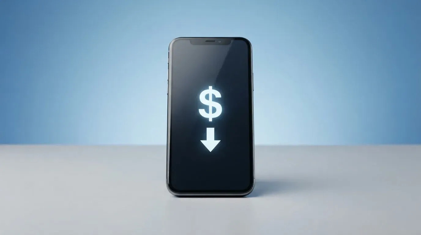 A phone showing a stablecoin transfer screen