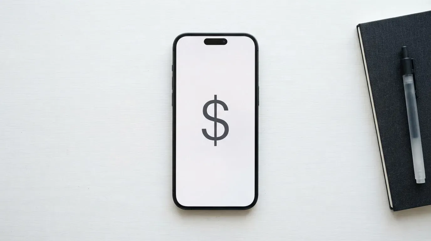 A phone showing a stablecoin transfer screen